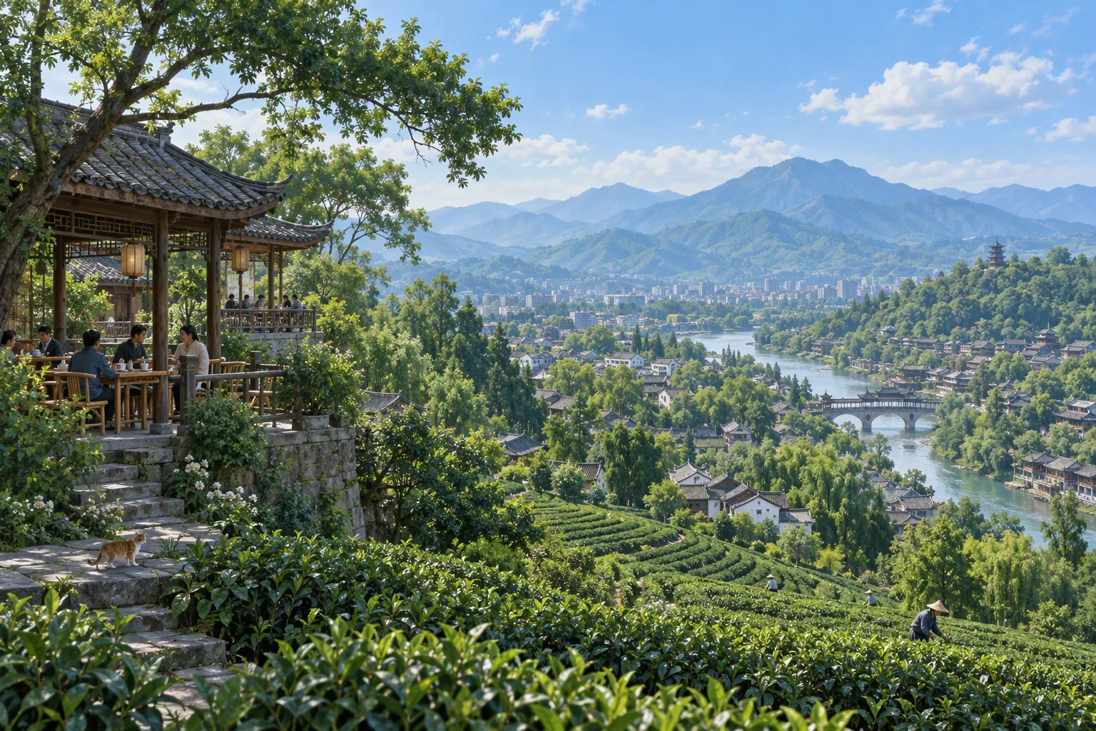 Chengdu's mild humid climate and what to pack