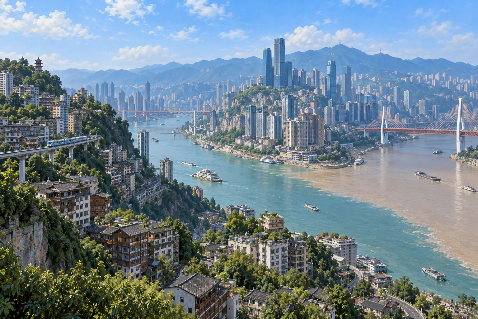 Chongqing summer heat, fog and what to pack